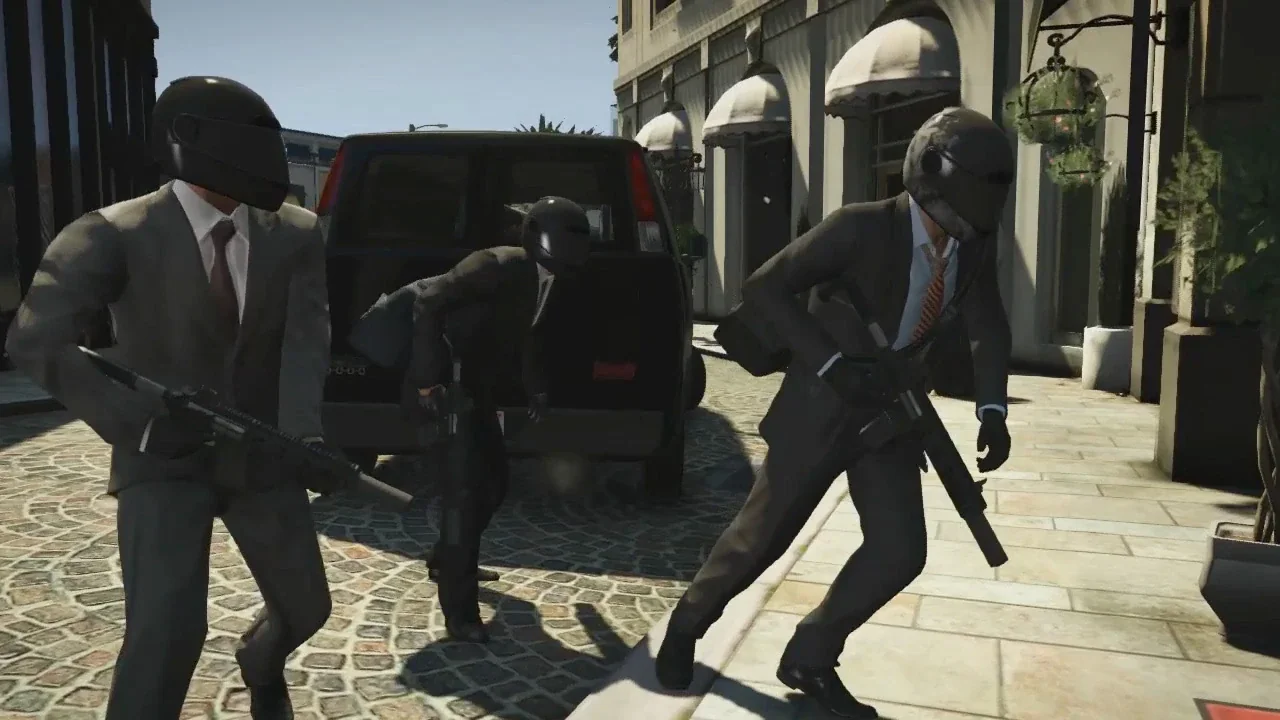 Jewel Store Job heist, GTA V