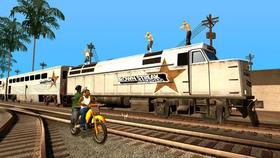 Wrong Side of the Tracks mission (San Andreas)