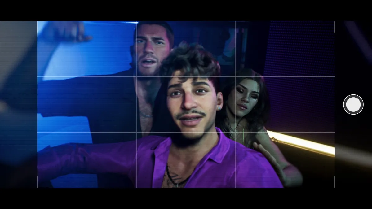 Scene from GTA 6's second trailer, Jason and Lucia